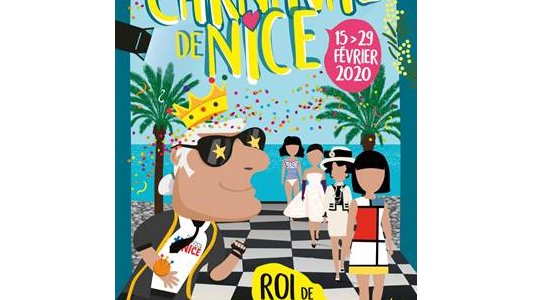 L'affiche du Carnaval de Nice 2020 dévoilée…& Ouverture de la billetterie dès aujourd'hui !