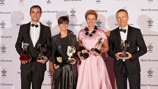 Prix 2019 Les Grandes Tables Du Monde : 4 nouveaux laure ?ats pour ce ?le ?brer l'excellence gastronomique