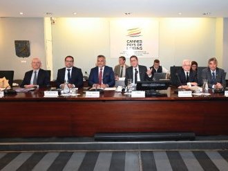 Agglomération Cannes Lérins : David Lisnard, réélu président, fixe le cap pour relever les grands défis du bassin de vie