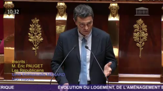 Projet de loi ELAN, Eric PAUGET doute de la solidité de ce texte
