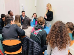 He ?le ?ne Magnien-Chocquet, volontaire en service civique, lauréate de l'Institut de l'Engagement