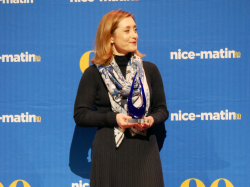 Samantha Mane entrepreneure de l'année aux Trophées de l'Éco