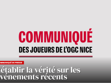 Plusieurs joueurs et dirigeants de Nice « victimes d'agressions physiques »