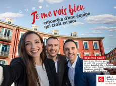 Emploi : La Caisse d'Epargne Côte d'Azur annonce 175 recrutements en 2026