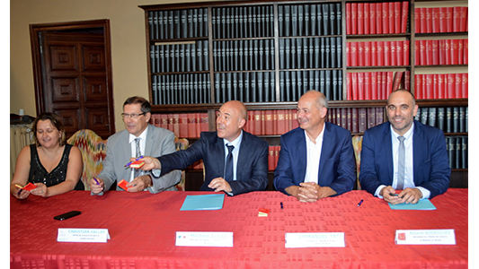 Convention cadre Université de Nice/TGI de Grasse/Barreau de Grasse : c'est signé !