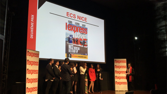Défi L'Express : les aiglons de l'ECS Nice médaille d'argent !!