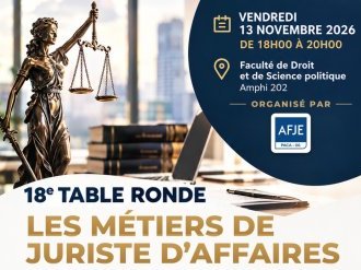 Fac de droit de Nice : Les métiers de juriste d'affaires au cœur d'une table ronde ouverte à tous