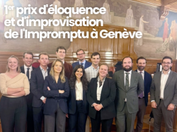 À Genève, le 1er secrétaire du Barreau de Marseille Adam Salmon remporte le concours d'improvisation « L'Impromptu »