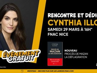 Cynthia Illouz, invitée de la Fnac Nice pour son livre « Procès de Mazan, la déflagration »