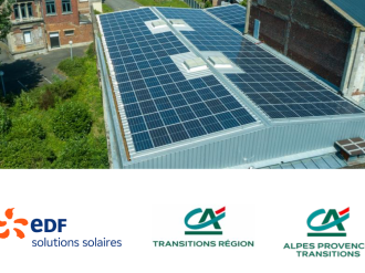 EDF solutions solaires et les fonds du Crédit Agricole renforcent leur partenariat dans le photovoltaïque tertiaire et industriel