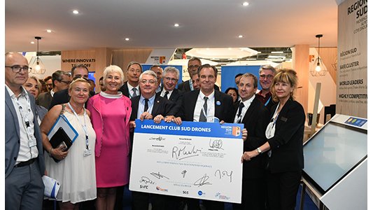 Lancement du Club Sud Drones au Bourget 