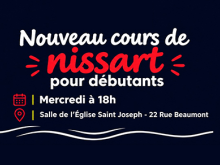 Nissa Pantai lance un nouveau cours de nissart pour débutants