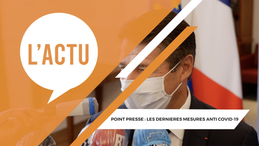 Nice : Les dernières mesures anti-covid présentées par Christian Estrosi