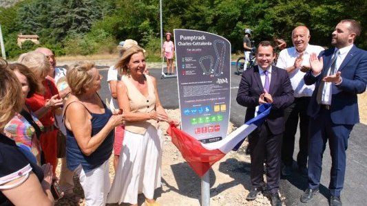 Inauguration du pumptrack « Charles Cottalorda » à Breil-sur-Roya : Un symbole de renaissance après la tempête Alex