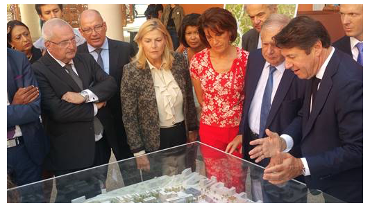 Présentation du Campus Régional Apprentissage au Ministre de la Cohésion des Territoires 