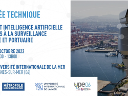 Journée technique "Drones et Intelligence Artificielle appliqués à la surveillance littorale et portuaire" 