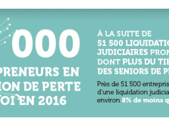 L'Observatoire de l'emploi des entrepreneurs : 55 000 dirigeants ont perdu leur emploi en 2016