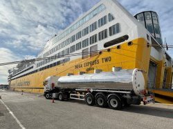 A Toulon, première opération de soutage de biocarburant en Méditerranée