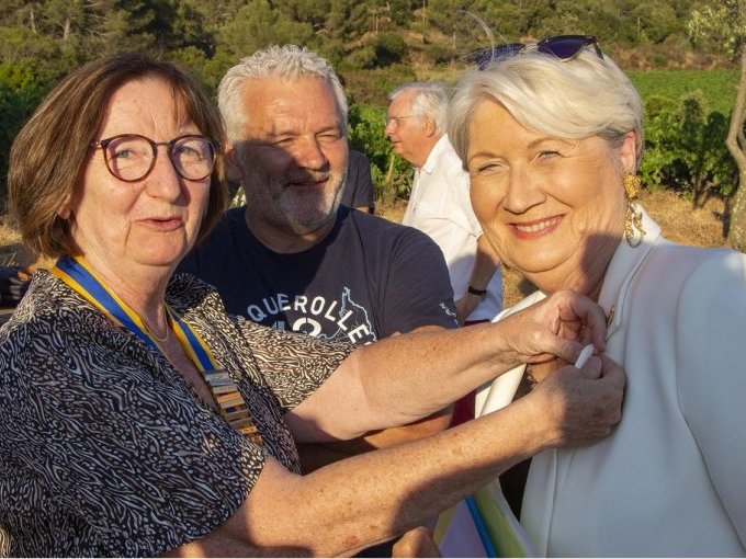 Édith Audibert intronisée