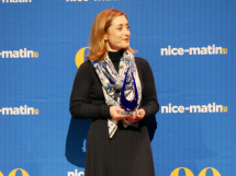 Samantha Mane entrepreneure de l'année aux Trophées de l'Éco