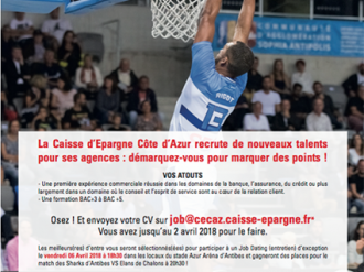 La Caisse d'Epargne Côte d'Azur recrute de nouveaux talents pour ses agences !
