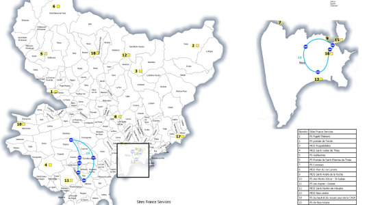 Réseau « France Services » dans les Alpes-Maritimes : 5 nouvelles structures labellisées