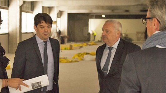 Visite du Président de la CCI Nice Côte d'Azur dans le Pays de Grasse avec un focus sur le futur hôtel d'entreprises ArômaGrasse