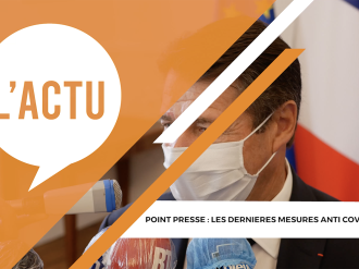 Nice : Les dernières mesures anti-covid présentées par Christian Estrosi