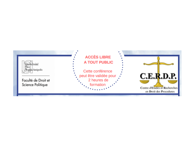 Conférence CERDP - La (…)