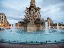 À Marseille, la fontaine Cantini remise en eau et en lumière