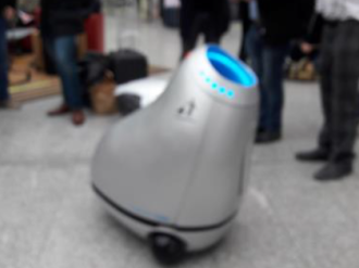B.A.R.Y.L, le robot poubelle mobile de Sncf fait étape en gare de Nice