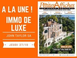 A la Une des Petites Affiches des AM ce jeudi 27 octobre 2016