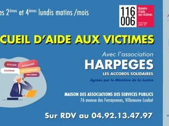Un accueil d'aide aux victimes à Villeneuve-Loubet