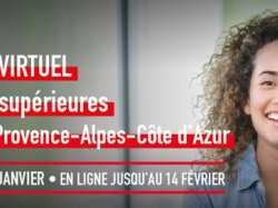 14, 15 et 16 janvier : Salon virtuel des études supérieures en Région Provence-Alpes-Côte d'Azur