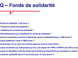Fonds de solidarité : Quelles démarches pour quelles entreprises en 10 points