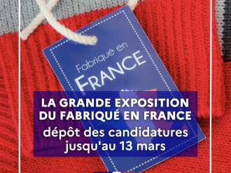 Grande Exposition du Fabriqué en France à l'Elysée : ouverture de l'appel à candidatures 2023