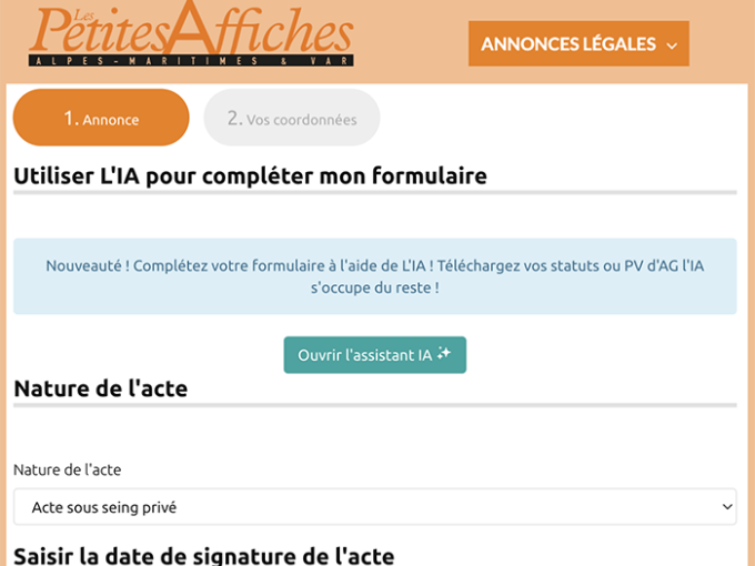 Les Petites Affiches (…)