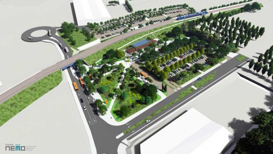 À Plan de Campagne, un pôle d'échanges multimodal en projet