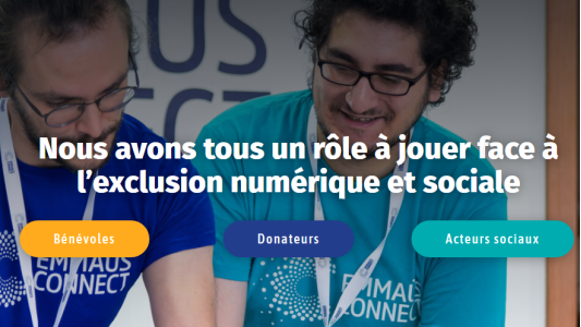 En région Sud, Emmaüs Connect lance un appel aux dons