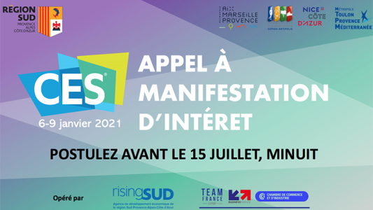#CES2021 Las Vegas - Appel aux entreprises, postulez avant le 15/07 