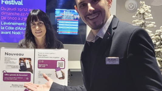 Le Casino JOA de Mandelieu accepte désormais les paiements en cryptomonnaies