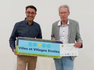 Peymeinade labellisée « Villes et Villages Étoilés » pour sa politique de sobriété lumineuse