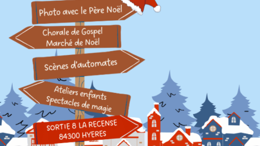 À Hyères, Centr'Azur se transforme en village de Noël