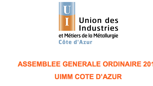 Jean-Michel TREILLE invité de la prochaine AG de l'UIMM Côte d'Azur