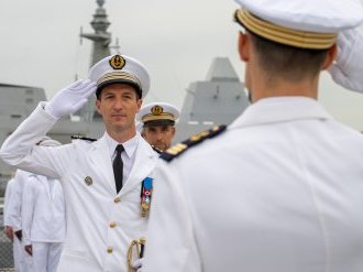 Force d'Action Navale, Martin Redoutey à la tête de la frégate La Fayette