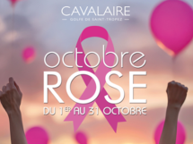  Octobre rose, un mois pour en parler à Cavalaire, une vie pour se battre !