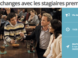 L'ANECS Côte d'Azur vous attend pour son Afterwork échanges avec les stagiaires première année