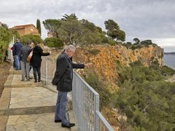 A La Garde, les travaux sur la falaise de Massacran se poursuivent