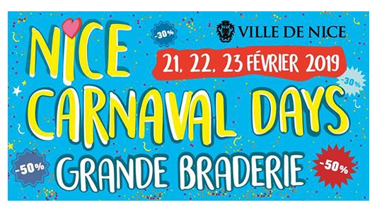 Carnaval Days : le retour de la grande braderie dans les commerces niçois !