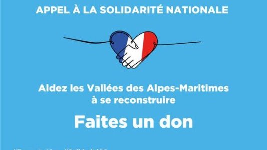 Le Département 06 lance un appel à la solidarité nationale pour aider ses vallées à se reconstruire 
